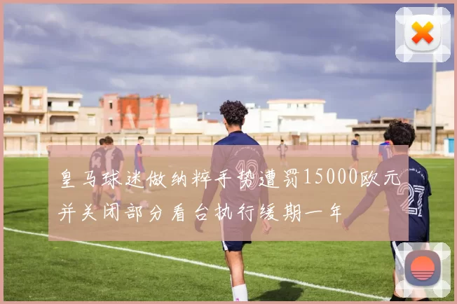 皇马球迷做纳粹手势遭罚15000欧元并关闭部分看台执行缓期一年