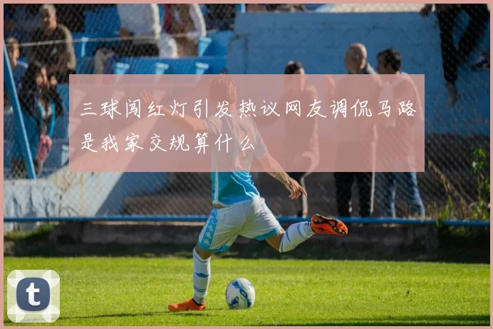 三球闯红灯引发热议网友调侃马路是我家交规算什么